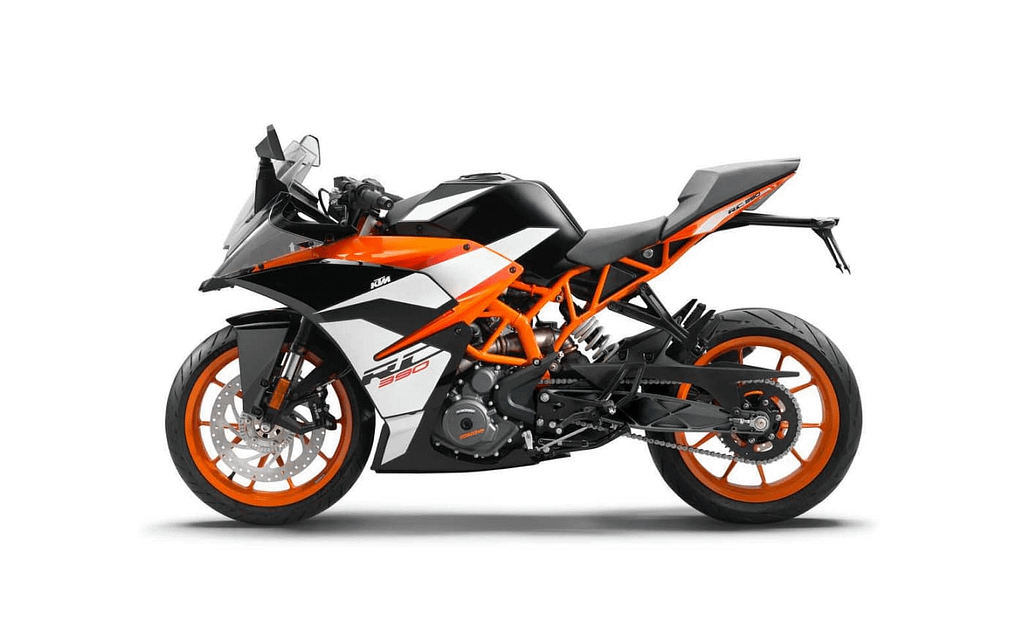 2017 KTM RC 390 Review: Left Side View