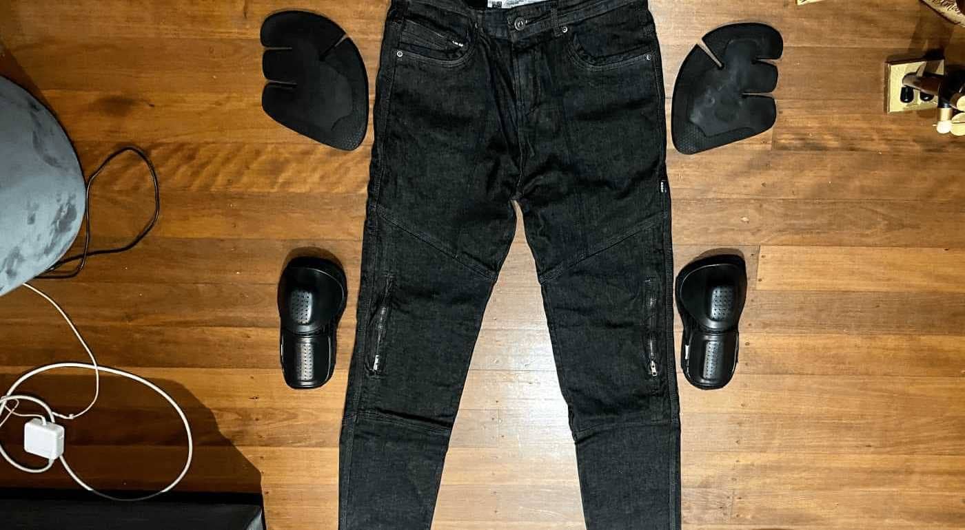 RHOK Gen3 kevlar jeans with armour removed