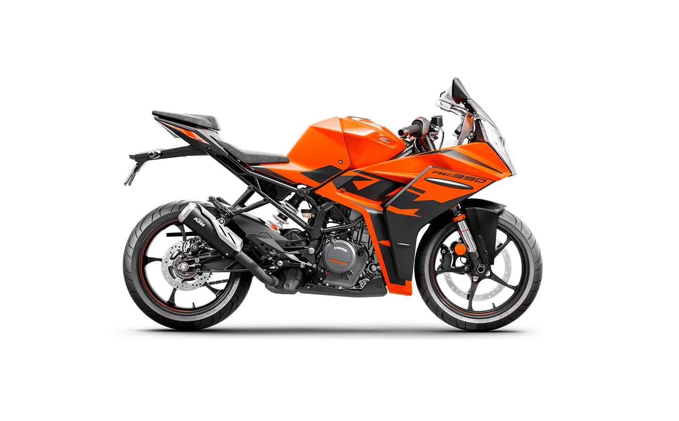 2022 KTM RC 390 Orange Black Colourway